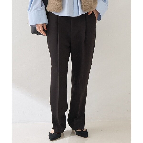 ルージュ・ヴィフ ラクレ（Rouge vif la cle）/【セットアップ対応】【3サイズ展開】ストレッチダブルクロステーパードパンツ