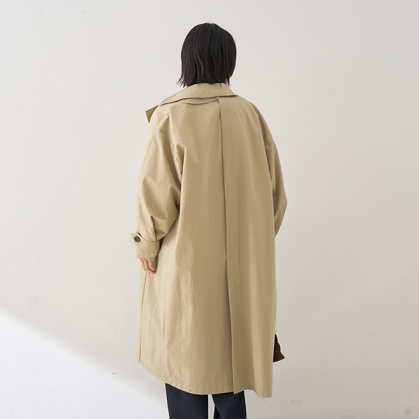ルージュ・ヴィフ ラクレ（Rouge vif la cle）/撥水フォルムステンカラーコート_7