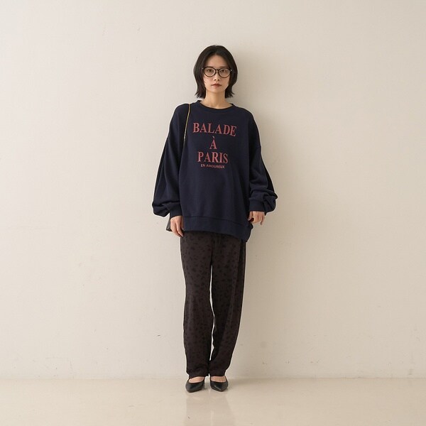 ルージュ・ヴィフ ラクレ（Rouge vif la cle）/レオパードコクーンパンツ 