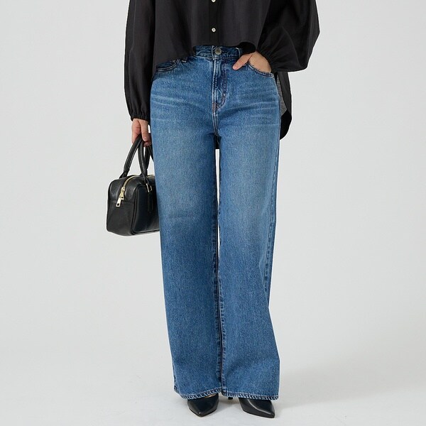 ルージュ・ヴィフ ラクレ（Rouge vif la cle）/【NEEDBY heritage/ニードバイヘリテージ】ワイドストレートデニム