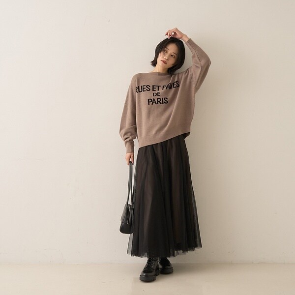 ルージュ・ヴィフ ラクレ（Rouge vif la cle）/【定番人気】【ロングセラー】チュールマチフレアスカート_8