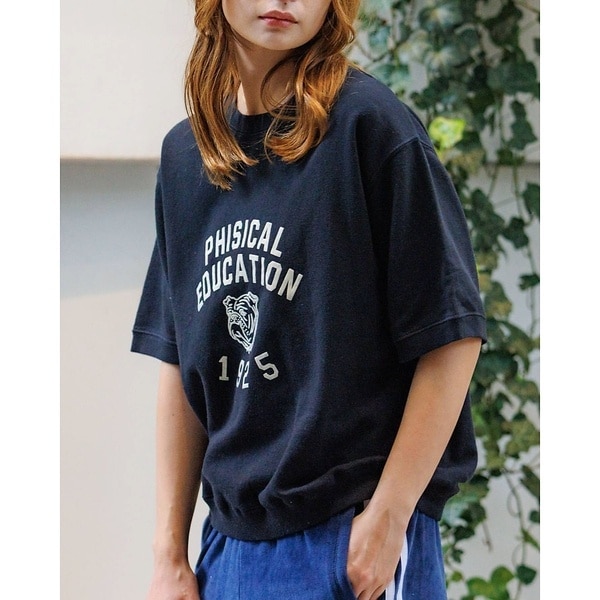 ルージュ・ヴィフ ラクレ（Rouge vif la cle）/【Le Melange/ル・メランジュ】ショートスリーブスウェット/#85410