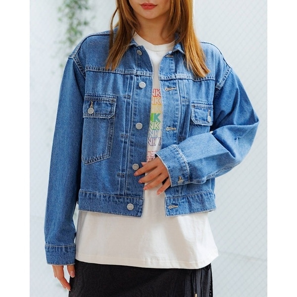 ルージュ・ヴィフ ラクレ（Rouge vif la cle）/【Le Melange/ル・メランジュ】80ozデニムジャケット/#854380