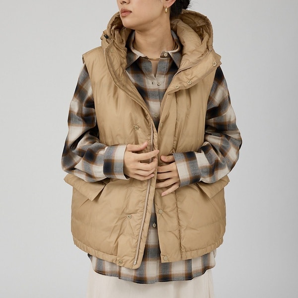 ルージュ・ヴィフ ラクレ（Rouge vif la cle）/【REMI RELIEF/レミレリーフ】超軽量ダウンベスト