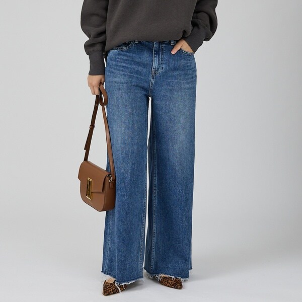 ルージュ・ヴィフ ラクレ（Rouge vif la cle）/【RED CARD/レッドカード】Maverick ワイドフレアーパンツデニム