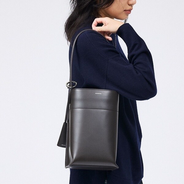 ルージュ・ヴィフ ラクレ（Rouge vif la cle）/【ORSETTO/オルセット】SCATOLA スムースレザー ショルダーバッグ