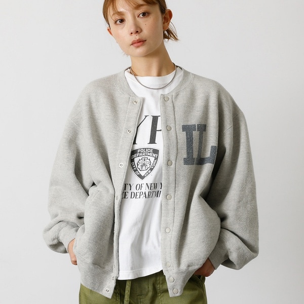 【NEW】ルージュ・ヴィフ ラクレ（Rouge vif la cle）/別注【REMI RELIEF / レミレリーフ】ノンストレス起毛裏毛 スタジアム