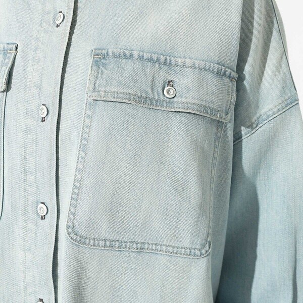 ルージュ・ヴィフ ラクレ（Rouge vif la cle）/【Healthy denim / ヘルシーデニム】Almond / デニムシャツ_14