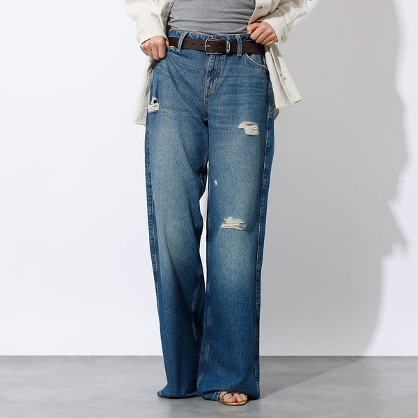 ルージュ・ヴィフ ラクレ（Rouge vif la cle）/【GUESS JEANS/ゲスジーンズ】GJ G11 WIDE LEG/ワイルド