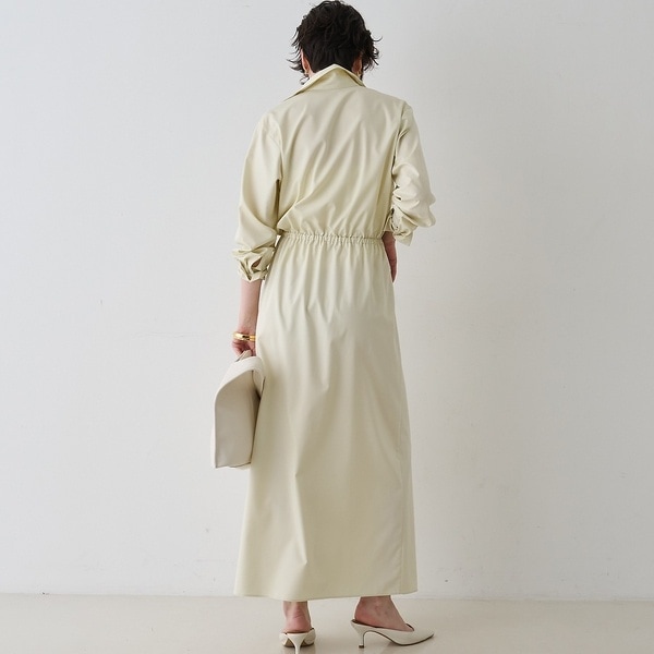 ルージュ・ヴィフ ラクレ（Rouge vif la cle）/ドレープウエストリボンワンピース_5