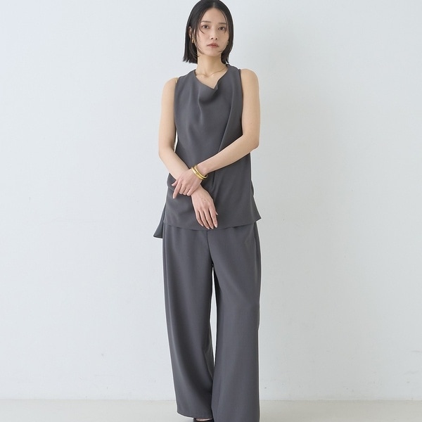 ルージュ・ヴィフ ラクレ（Rouge vif la cle）/【セットアップ対応】ホルダーネックブラウス_18