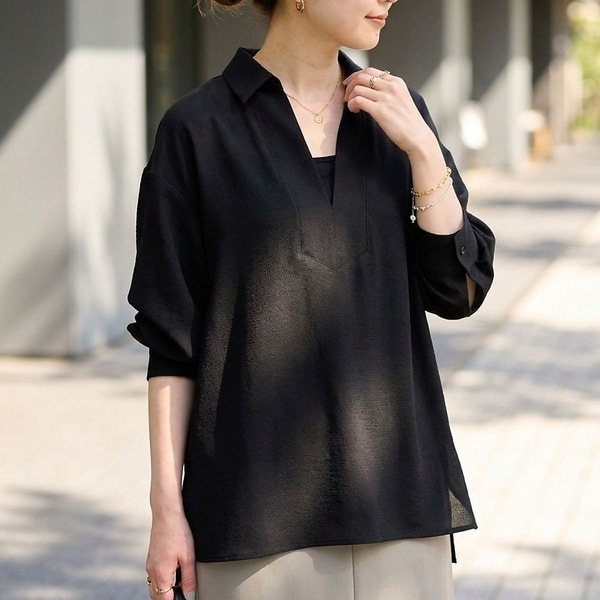 ルージュ・ヴィフ ラクレ（Rouge vif la cle）/ヴィンテージメッシュプルオーバー/シャツ/ブラウス