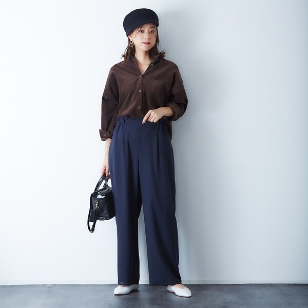 ルージュ・ヴィフ ラクレ（Rouge vif la cle）/カルゼギャザーパンツ ルージュ・ヴィフ ラクレ（Rouge vif la cle）/カルゼギャザーパンツ