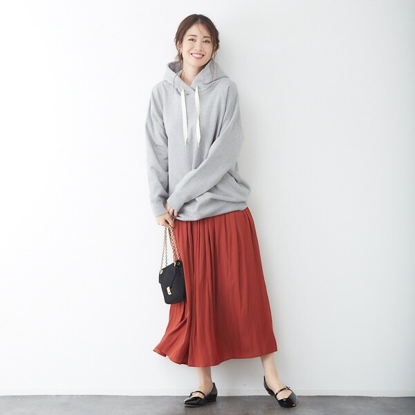 ルージュ・ヴィフ ラクレ（Rouge vif la cle）/ドビーギャザースカート