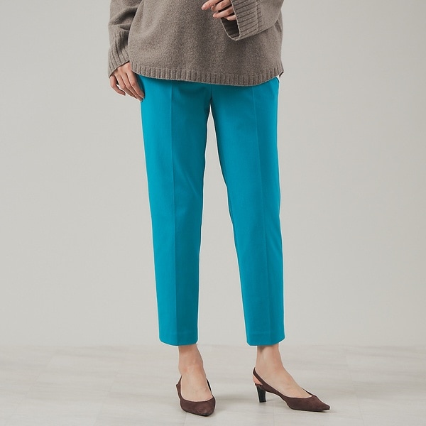 カリテ（qualite）/《2020冬新色》ストレッチシガレットパンツ