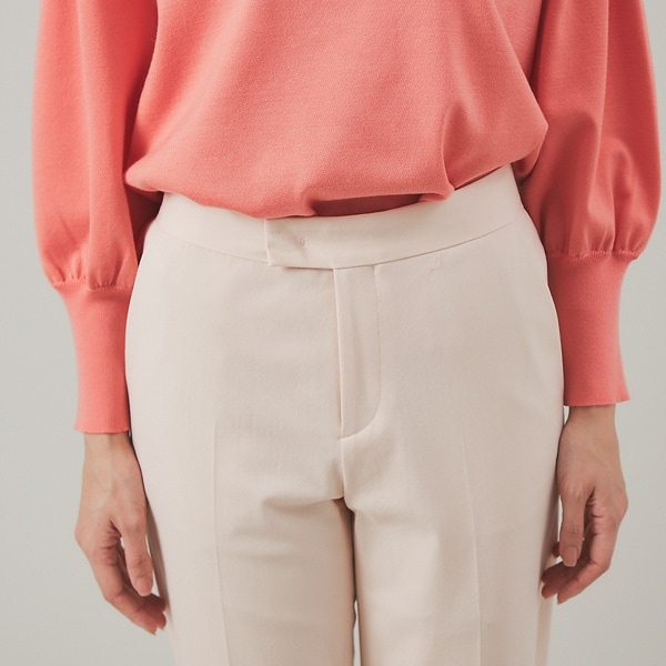 カリテ（qualite）/《2020冬新色》ストレッチシガレットパンツ