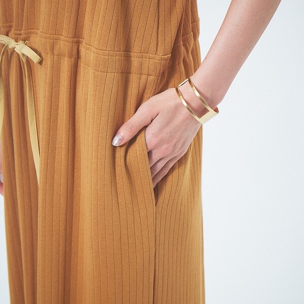 カリテ（qualite）/【WEB限定】リネンコットンカットソーオールインワン