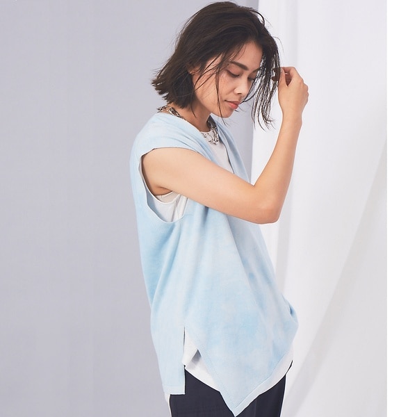 カリテ（qualite）/コールドダイアシメロングニットの通販は