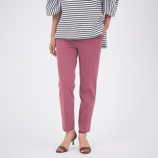 カリテ（qualite）/ドライギャバシガレットパンツ