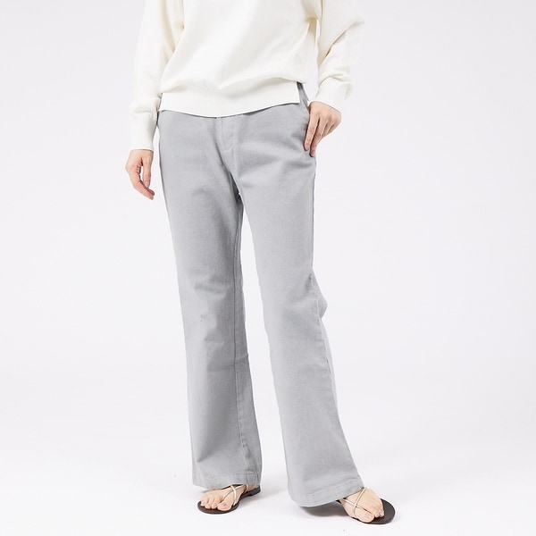 カリテ（qualite）/【e×qualite】製品染ストレートパンツ