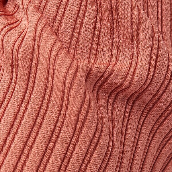 カリテ（qualite）/【WEB・一部店舗限定】《セットアップ対応》リブニットロングカーディガン