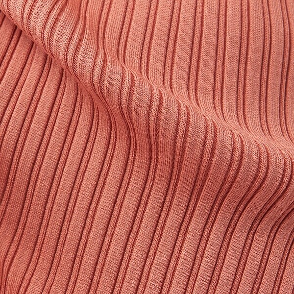 カリテ（qualite）/【WEB・一部店舗限定】《セットアップ対応》リブニットロングプルオーバー