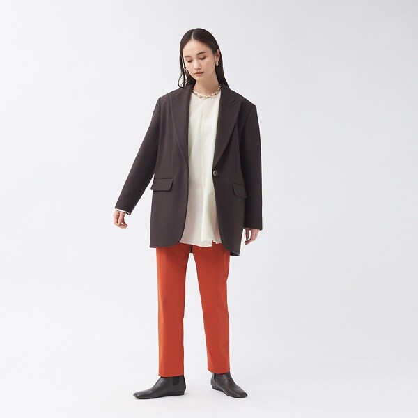 カリテ（qualite）/《2021新色登場》ストレッチシガレットパンツ