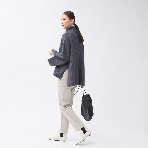 カリテ（qualite）/《2021新色登場》ストレッチシガレットパンツ