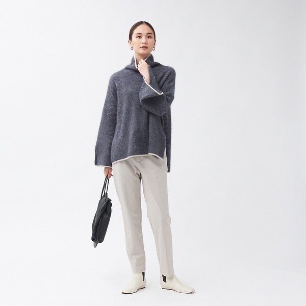 カリテ（qualite）/《2021新色登場》ストレッチシガレットパンツ