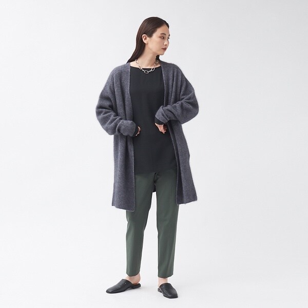 カリテ（qualite）/《2021新色登場》ストレッチシガレットパンツ