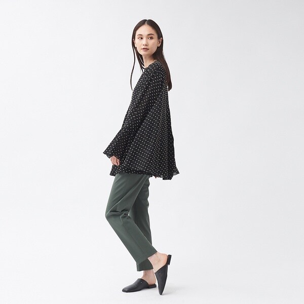 カリテ（qualite）/《2021新色登場》ストレッチシガレットパンツ