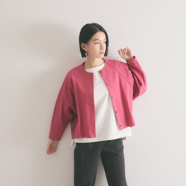 カリテ（qualite）/《セットアップ対応》2WAYストレッチフォルムシャツ