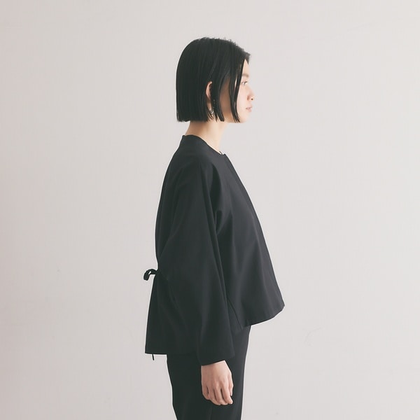 カリテ（qualite）/《セットアップ対応》2WAYストレッチフォルムシャツ