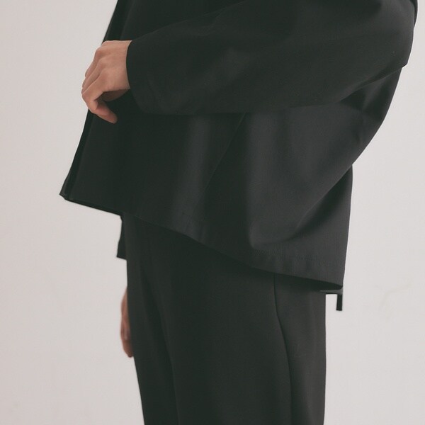 カリテ（qualite）/《セットアップ対応》2WAYストレッチフォルムシャツ