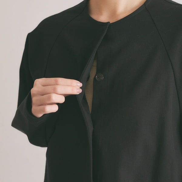 カリテ（qualite）/《セットアップ対応》2WAYストレッチフォルムシャツ