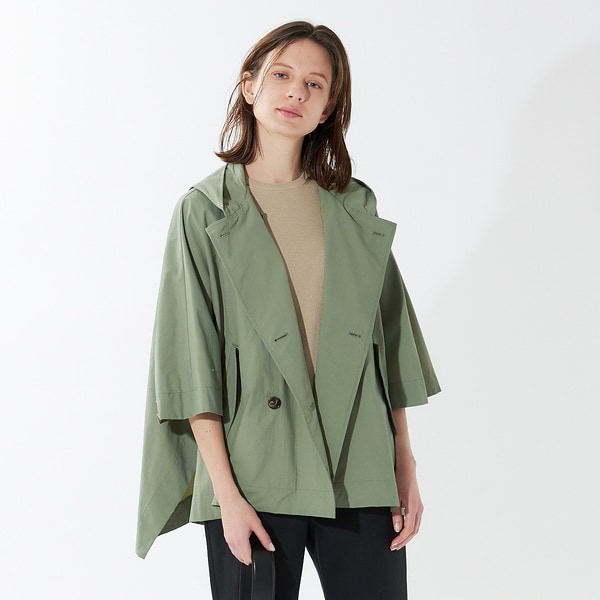 カリテ（qualite）/撥水ポンチョコート