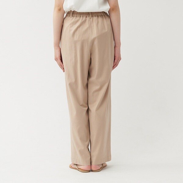 カリテ（qualite）/《セットアップ対応》ブライトリネンパンツ