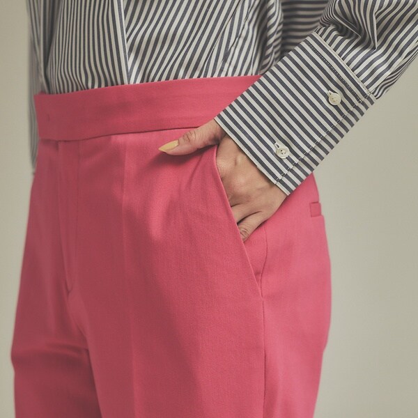 カリテ（qualite）/ストレッチシガレットパンツ_6