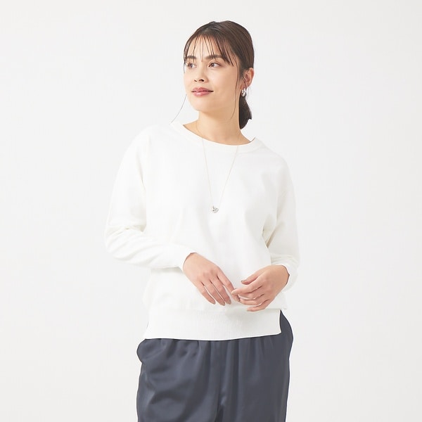 カリテ（qualite）/レーヨンストレッチ2WAYニット