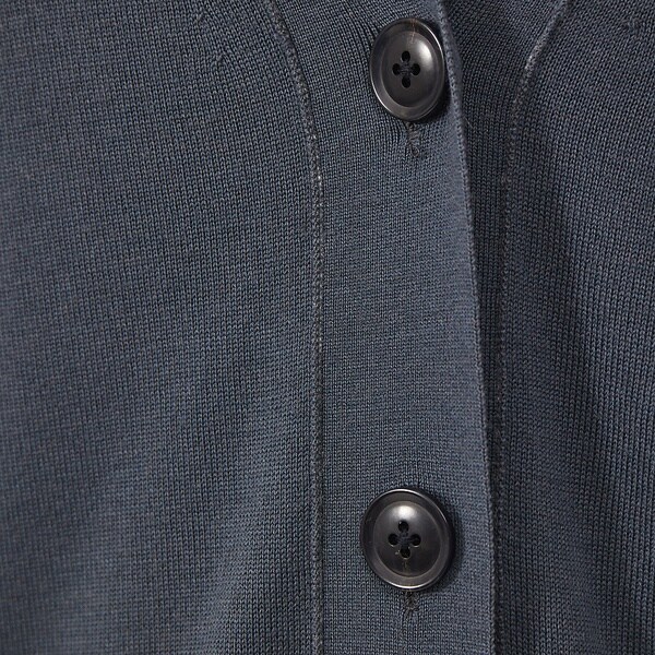 カリテ（qualite）/《アンサンブル対応》ウールハイゲージニットカーデ