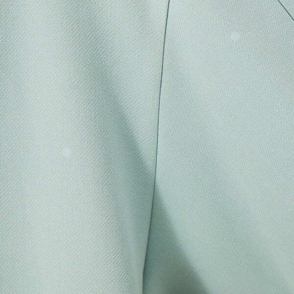 カリテ（qualite）/《セットアップ対応》ダブルクロスクロプドシャツジャケット【セージグリーン】