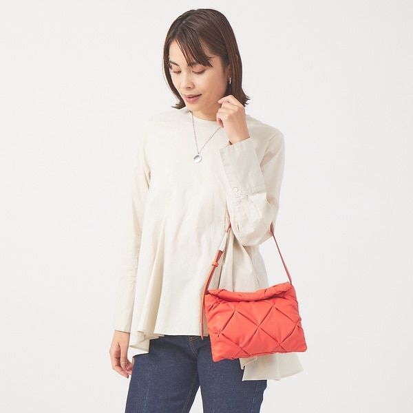 カリテ（qualite）/【TOV】タックワークショルダーバッグ