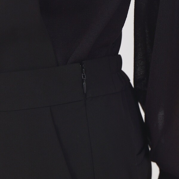 カリテ（qualite）/《セットアップ対応》サロペット付センタープレスパンツ