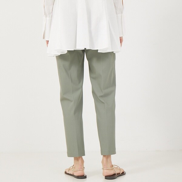 カリテ（qualite）/《セットアップ対応》2WAYストレッチハイウエストテーパードパンツ