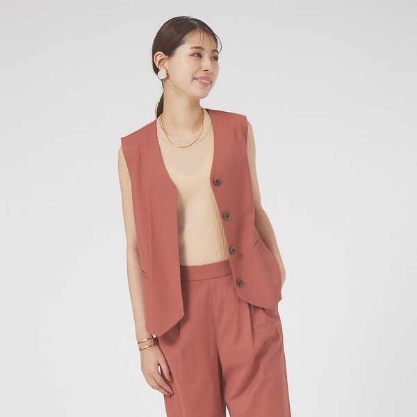 カリテ（qualite）/《セットアップ対応》ブライトリネンジレ