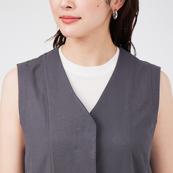 カリテ（qualite）/《セットアップ対応》ブライトリネンジレ