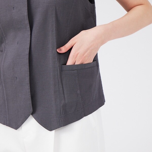 カリテ（qualite）/《セットアップ対応》ブライトリネンジレ