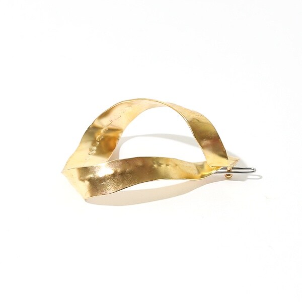 カリテ（qualite）/【ADER．bijoux】リボンカーブヘアークリップ_1
