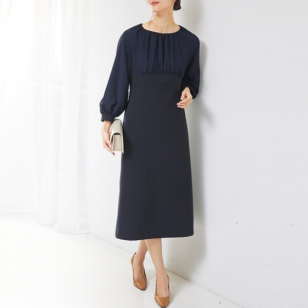 カリテ（qualite）/【セットアップ対応】ドッキングワンピース