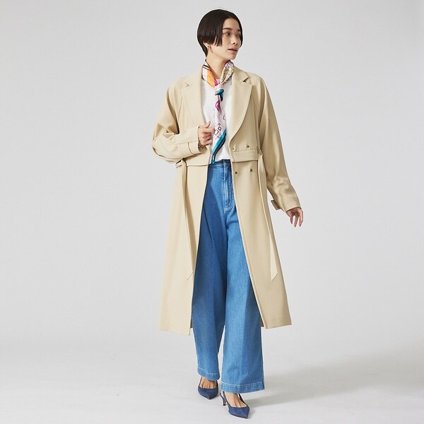 カリテ（qualite）/【e×qualite】トラウザーデニムの通販はau PAY